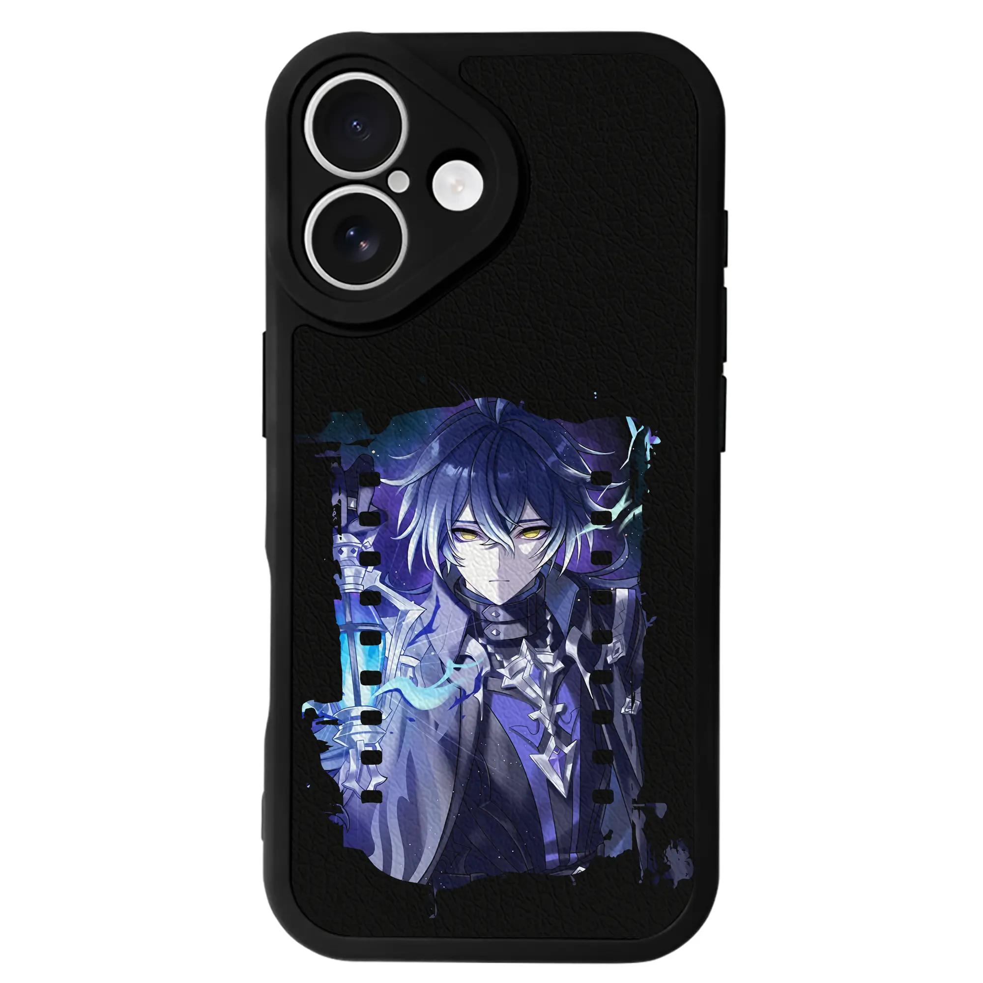 原 神 グッズ フリンズ - IPhone 16シリーズ対応 ・ シリコンスマホケース ・ レザー調 ・ 高精度フィット ・ 耐衝撃 ・ ワイヤレス充電対応 ・ 精密カット